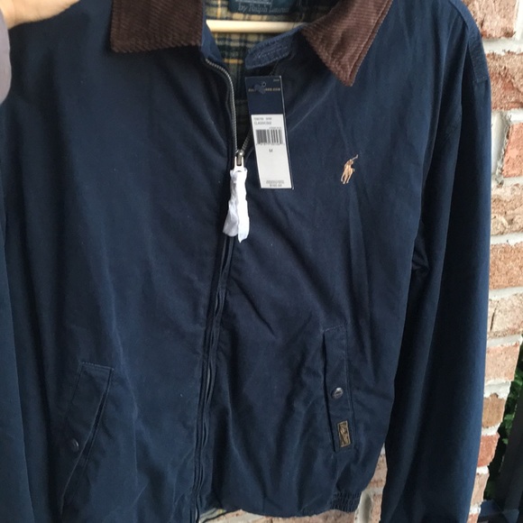 ralph lauren navy jacket mens
